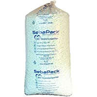 Material de relleno SebaPack para embalajes- 60 a 1200 litros- copos de relleno bio- naturales- de almidón de maíz…